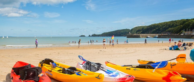 Saundersfoot Beach